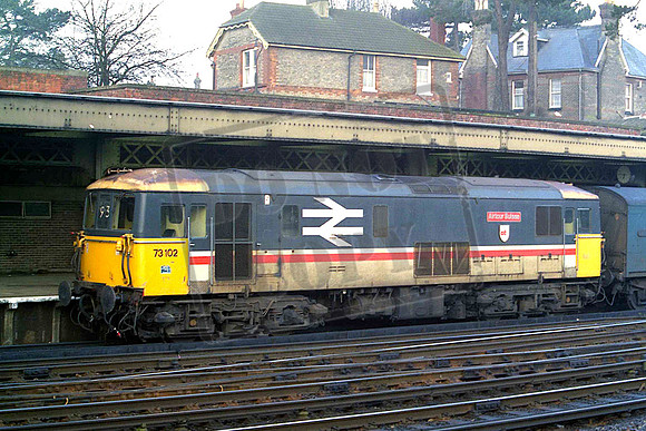 73102 AIRTOUR SUISSE (Cat No MSP73102) Bournemouth 14-04-1987 Mike Spencer 038