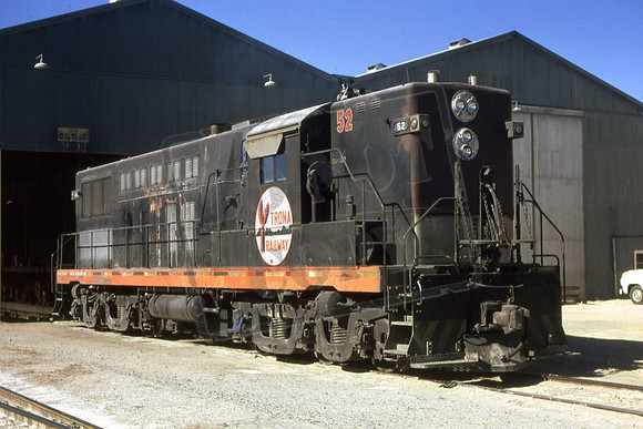 52 TRONA52 AS616 TRONA RAILWAY. TRONA, CA. MARCH 2ND 1971 W.L.HAMMOND