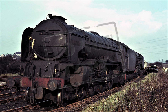 60138 UNS A1 8P6F 4-6-2 BOSWELL A1 AT KILMARSH 21-11-1961 BARRY COLLINS