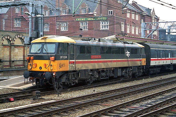 87024 LORD OF THE ISLES (Cat No MSP87024) Crewe 14-03-1987 Mike Spencer 034