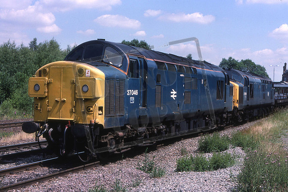 37046 & 37238 (Cat No UN37046) Water Orton 29-06-1989