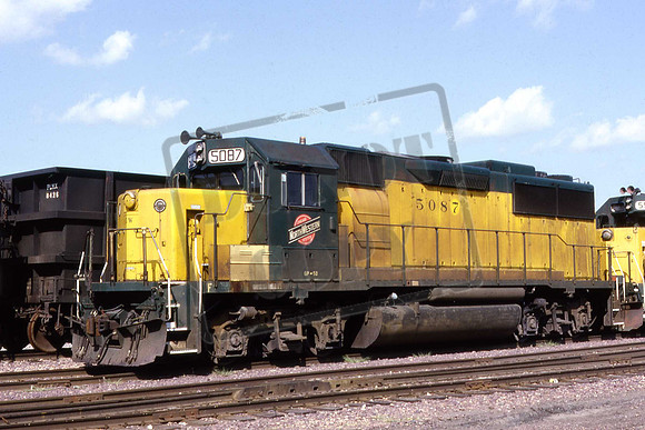 5087 GP50 CNW AUG 17TH 1991