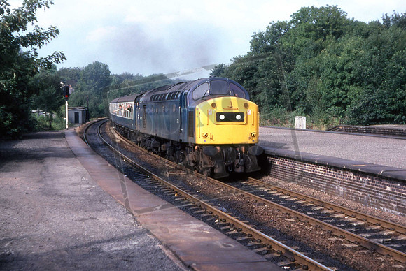 40170 Dore on 10.15 Yarmouth-Manchester 4-9-1982