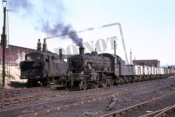 46421 BC  2F 2-6-0 NEWTON HEATH 01-09-63 BARRY COLLINS