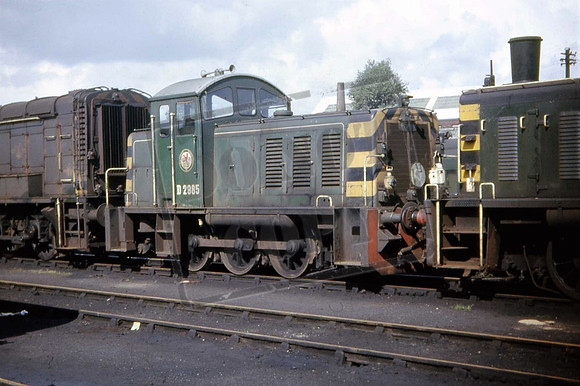 D2985 UNB EASTLEIGH 22-8-1965