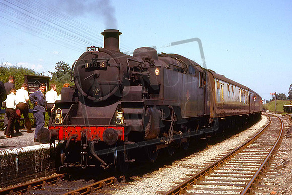 82036 (Cat No UNS82036) Class 3MT 2-6-2T Berkeley Road 1962