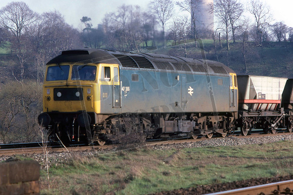 47286 (Cat No DJC47286) Trent South Junction near Red Hills Tunnels 1982 David James Collection