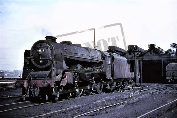 45523 UNS 7P 4-6-0 PATRIOT CLASS AT NEWTON HEATH 1960s