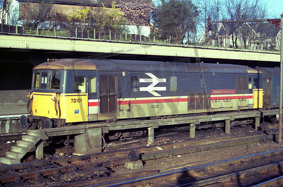 73101 BRIGHTON EVENING ARGUS (Cat No MSP73101) Bournemouth 12-04-1987 Mike Spencer 033
