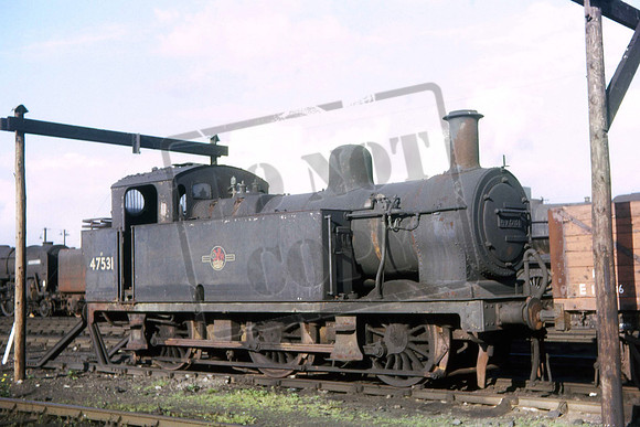 47531 (Cat No UNS47531) Class 3F 0-6-0T Carlisle 02-10-1966