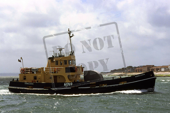 A1769 HAMBLEDON RMAS Fleet Tender Portsmouth June 1994 Gary Goodman