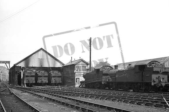 Rhymney Shed (Cat No LOC1008)  with 6685 present amongst others 21-07-1963